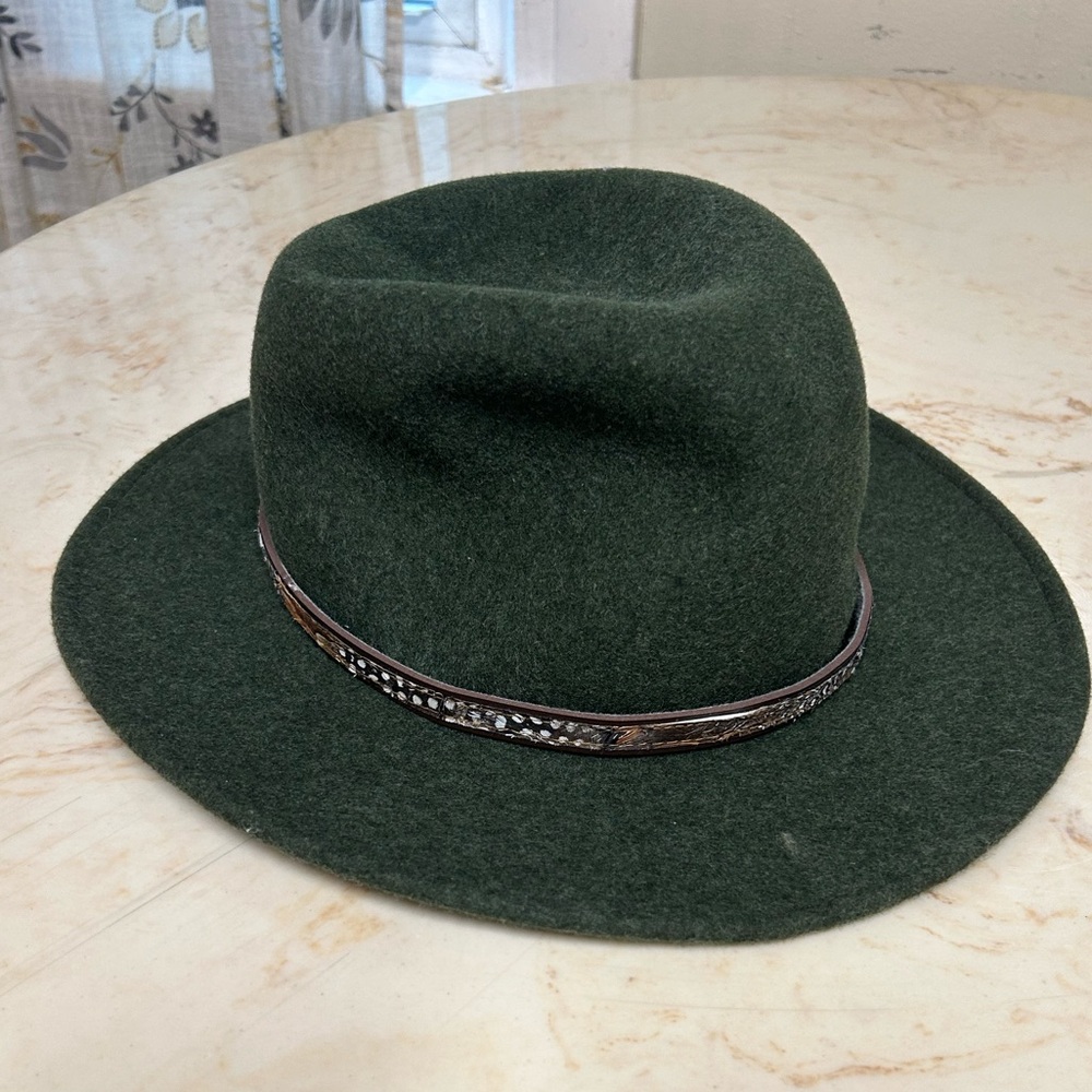 Stetson wool crushable hat